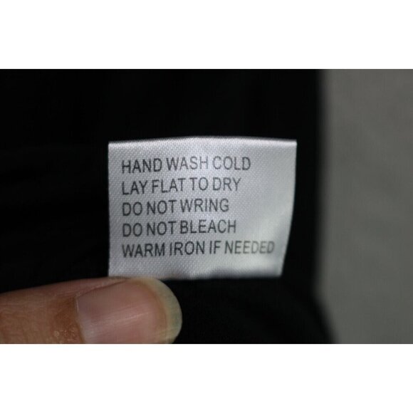 Belldini Black Long Bell Sleeves Studded Mesh Top-Large-Goth-Boho - Picture 7 of 11